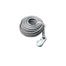 Steel cable with snap hook for cable winches, diameter...