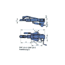 BPW casserole. ZAF 1.5-2 750-1500 kg Hole pattern:...