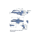 BPW casserole. ZAF 1.5-2 750-1500 kg Hole pattern: FV 120 mm, FH 167-217 mm