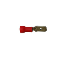 Flat plug 35135, insulated, red, 0.25 - 1.00 qmm