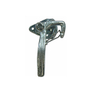 Angle lever lock, left, size 1, galvanized, spring lock