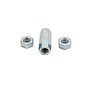 Nut set galvanized for brake linkage M12