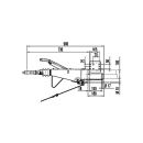 AL-KO AE DIN eye type 161S 950-1600 kg, RB 2361 VKT 100 - square