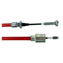 AL-KO Bowden cables detachable, bell 24 mm, nipple 8 mm - Profi Longlife HL 1320 mm / GL 1516 mm