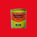 Brantho Korrux "3 in 1" 0.75 liter can traffic red RAL 3020