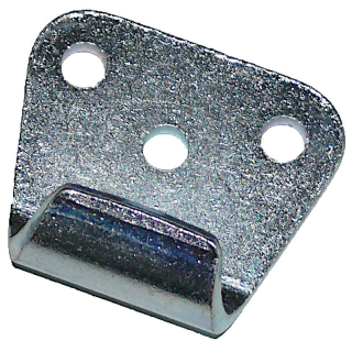 Counterholder straight, galvanized