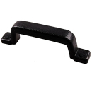 Handle hole spacing 250 mm black rubber