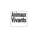 Adhesive label 400 x 380 mm "Animaux vivants"