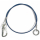 Breakaway rope hook & eye, cover length 910mm, rope Ø 2mm