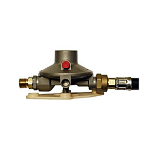 Caravan regulator 1.2 kg 30 mbar M20x1.5 x M14x1.5