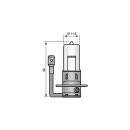 Zarówka Osram H3 12V 55W gniazdo PK22s