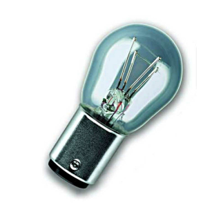 Bulb Osram 12V 21 / 5W socket Bay15d