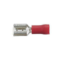 Flat receptacle 4.8mm red 0.5-1.0mm