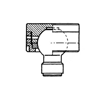 Ball head Ø 44mm weldable for hydraulic cylinders