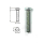 Hexagon head bolts DIN 933 galvanized M8x30