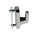 Side wall hinge cpl., TIR, with threaded plate, M8...