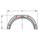 AL-KO mudguard B220 S770 H335