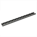 Lashing rail aluminum blank, drilled 300 x 30 x 11