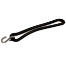 Rubber tension ring S-hook black l 200mm Ø 8mm