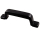 Handle hole spacing 160 mm black rubber