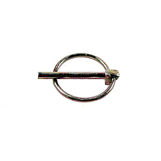 Linch pin, galvanized. Bolt: 8 mm, x 42 mm