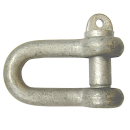 Shackle DIN 82101A galvanized Bolt Ø 10 mm,...