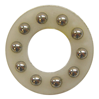 Thrust bearings for training wheels