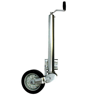 Support wheel vz. fully automatic solid rubber steel rim 225x65 500kg