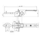 Closure eyelet & spring plug fuse