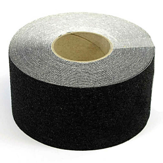 Anti-slip covering self-adhesive black roll 10m x 100mm