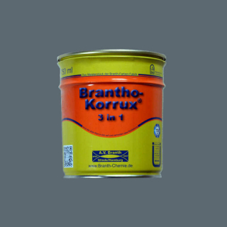 Brantho Korrux "3 in 1" 0.75 liter can blue-gray RAL 7031