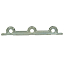 Partition wall bracket 3-hole 290 x 25 mm