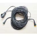 Cable set 5 m. 13 pin & 8 pol. Connection without DC