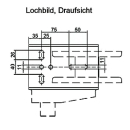 Schlegl safety rope winch SSW 900/1, 900 kg, removable with crank