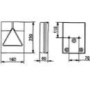 Multi-chamber light 6800/10, left tail, indicator, brake,...