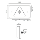 MultiLED, right, triangular reflector, NSL, RFS, SML, ASS2 connection