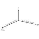 Cable set supply line with PVC plug, 7-pin, 4 m cable length