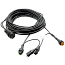 Cable set, 8 meter PVC plug, 7-pin, with 200 mm outlet...